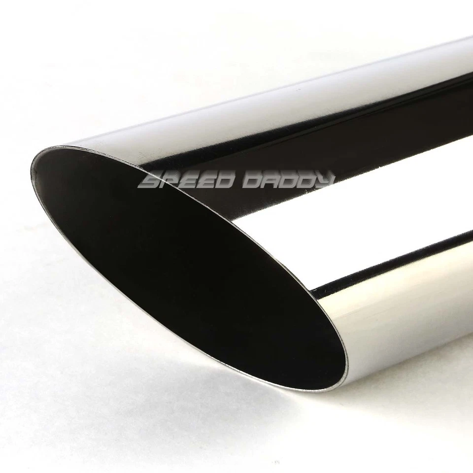 SISTEMA DE ESCAPE CATBACK PUNTA SILENCIADOR INCLINADO 3.5" PARA FORD F150 04-08 4.6/5.4 V8 Foto 2 de 4