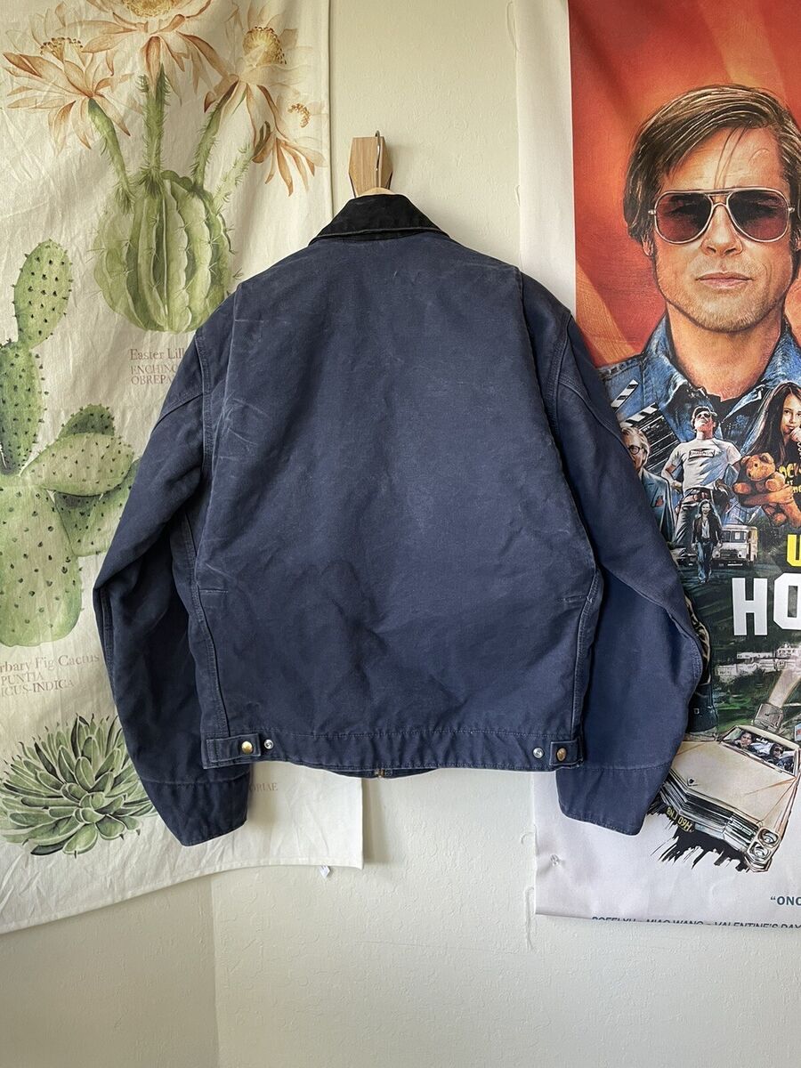 RARER Size M Carhartt Detroit Jacket J97 DPB Deep Blue RARER Size M Carhartt Detroit Jacket J97 DPB Deep Blue
