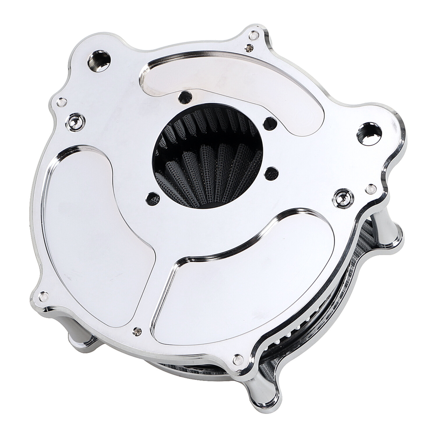 Air Cleaner Grey Intake Filter Kit For Harley Road King Softail Custom FLHRS US