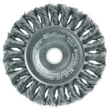 Weiler 08045 4" Standard Twist Knot Wire Wheel,