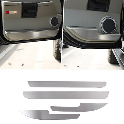 For Hummer H2 Front &Rear Door Panel Pocket DELETE Set 2003 2004