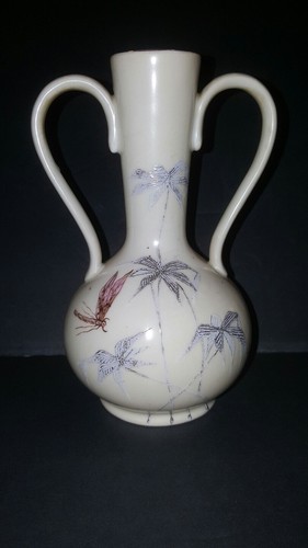 ANTIQUE VASE E.S. ERDMANN SCHLEGELMILCH SUHL PRUSSIA GERMANY 1861-1925 - Picture 2 of 10