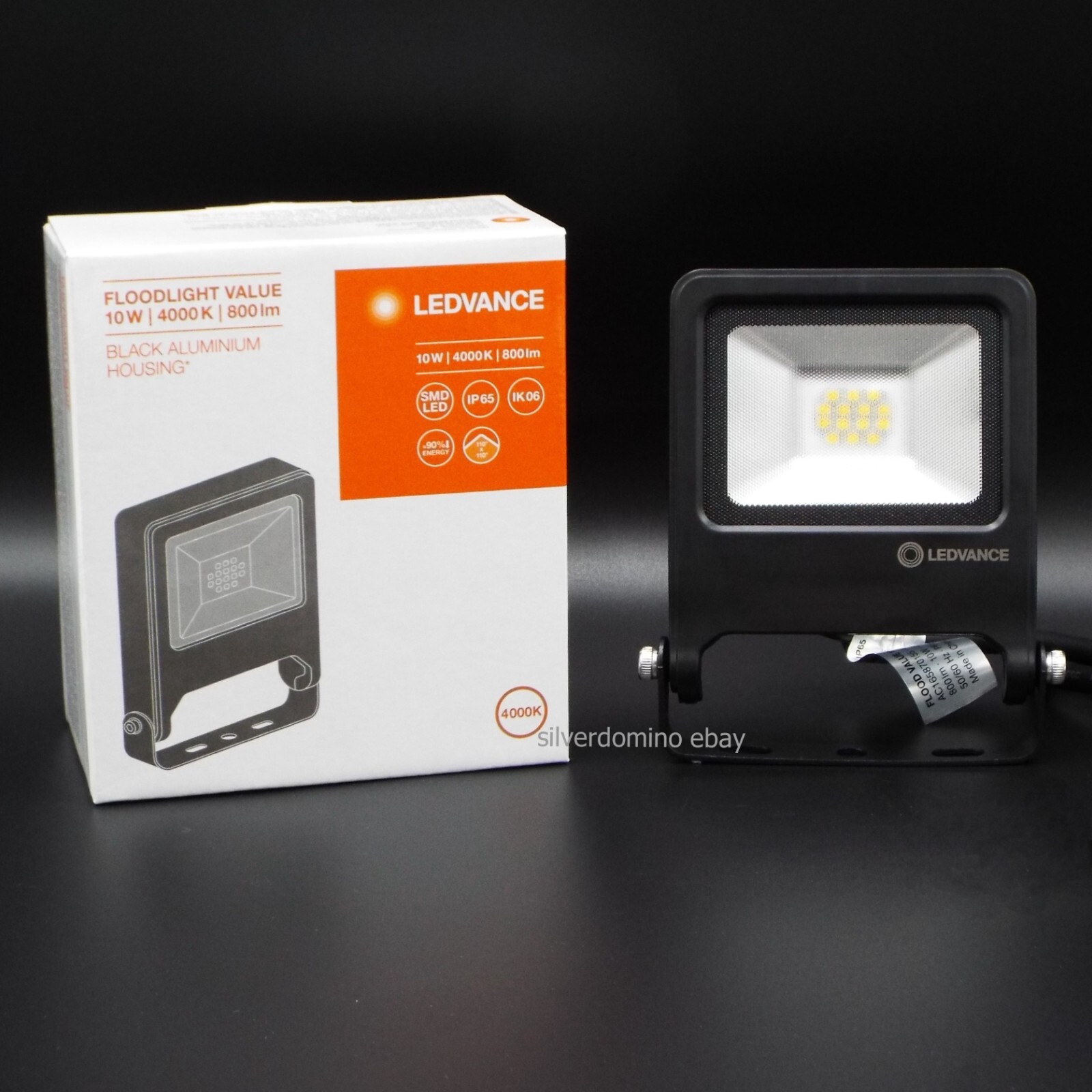 Ledvance (Osram) 10w LED Outdoor & Garden Mini Floodlight | Cool White 4000K