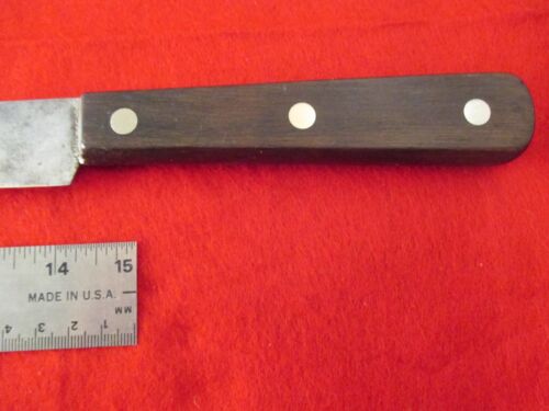 Henckels Semi-Flexible Carbon Steel 14.75 inch Round Nose Slicer Knife - 224-14 - Picture 3 of 12