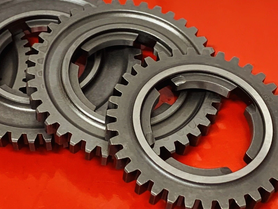 JUEGO DE ENGRANAJES VESPA PX125E PX150E PX200E 1998 A 2005 JUEGO DE 57-42-38-35 DIENTES Foto 3 de 4