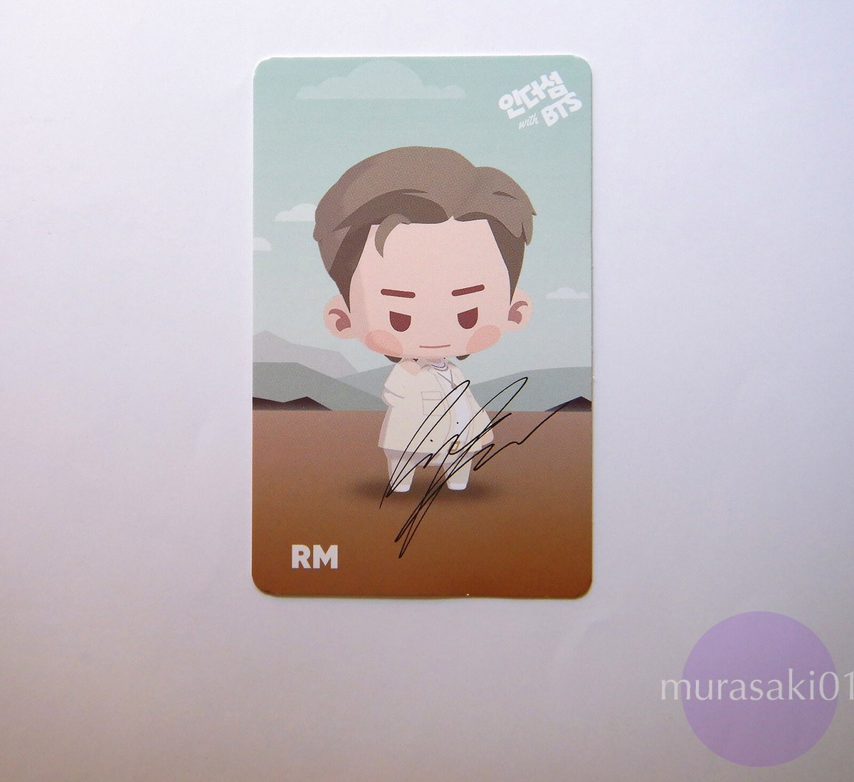 BTS proof 抜けなし seomカード付き BTS Proof Special Gift In the Seom Official Photocard- RM
