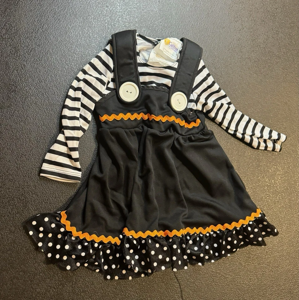 Disfraz de bruja Crafty Lil’ de California Disfraces Talla 12-18 meses (sin sombrero) Foto 2 de 4