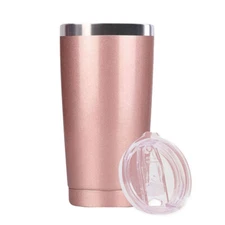 20oz Stainless Steel Tumbler Slider Lid Vacuum Insulated Travel Cup Coffee Mug