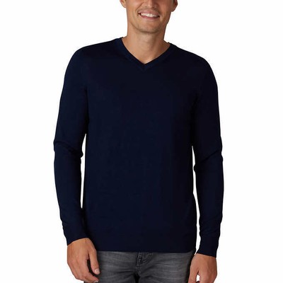 tahari men's merino wool blend sweater