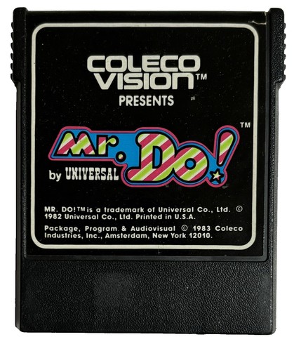 Jeu ColecoVision Mountain King - Cartouche Seule (loose) N°1124S - État Correct, étiquette Abîmée - Collector Rétro