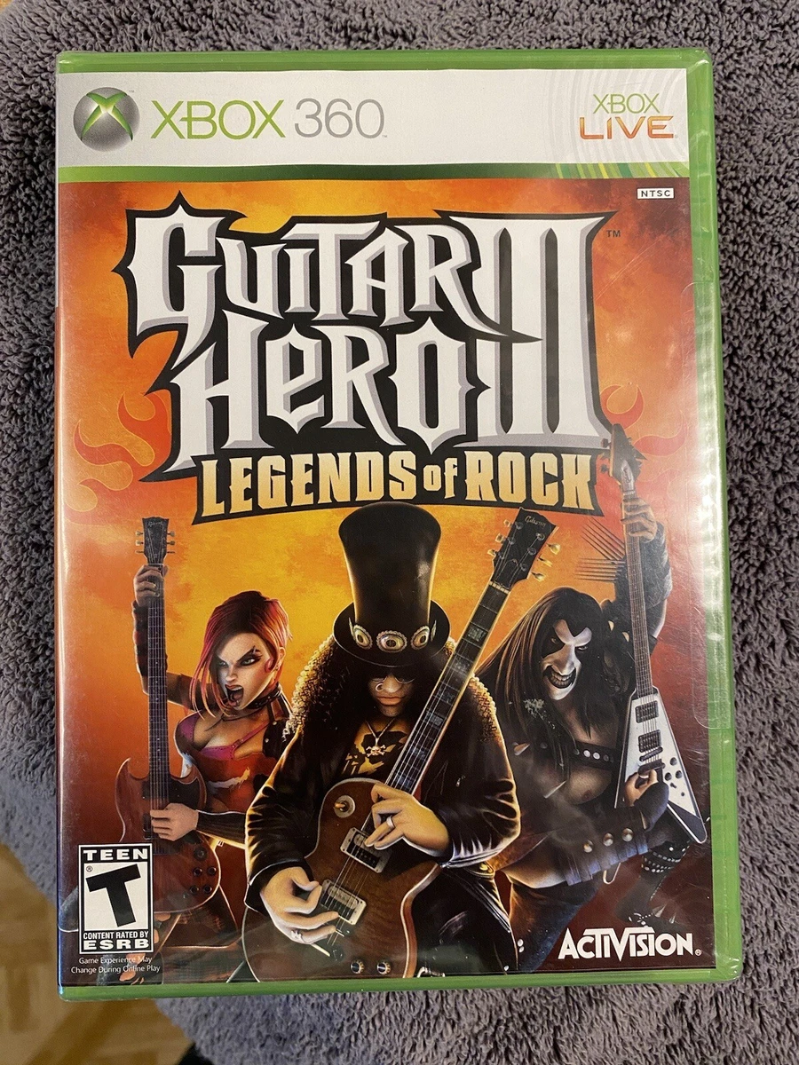 New Guitar Hero 3 xbox 360 Game Sealed Case