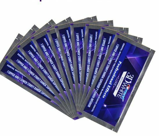 Crest 3D White Whitestrips Teeth Whitening Strip 5 Pouch 10 strips Professional - image 4 of 4