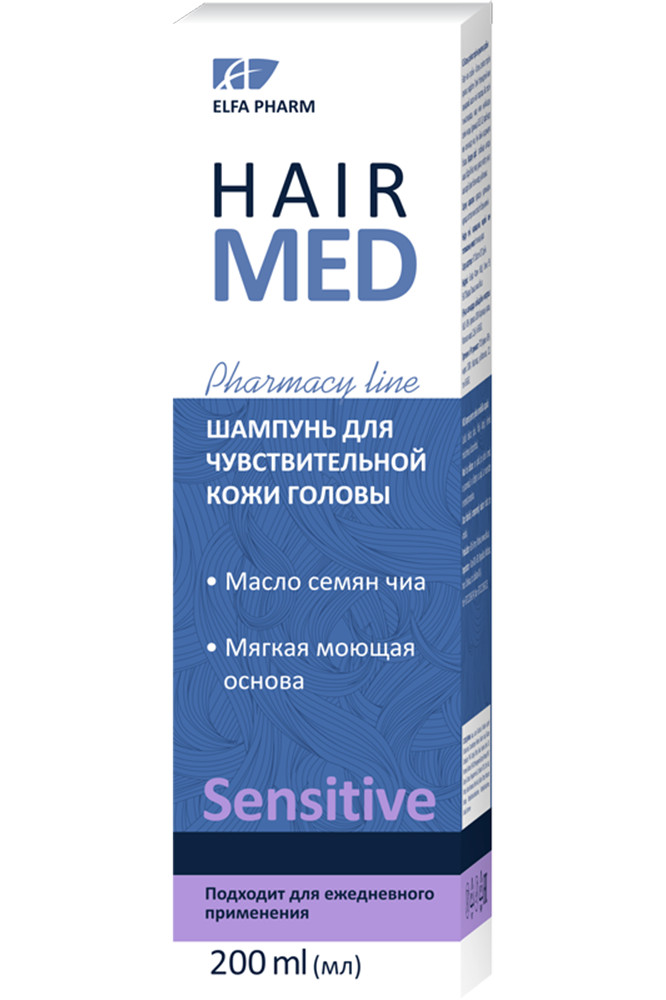 Shampoo für empfindliche Kopfhaut Sheabutter Apotheke Linie Haar Med Elfa Pharm 3716