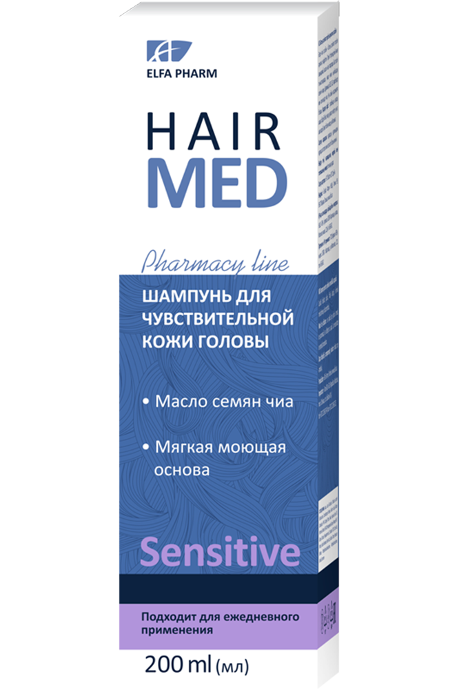 Shampoo for Sensitive Scalp Shea Butter Pharmacy Line Hair Med Elfa Pharm 3716