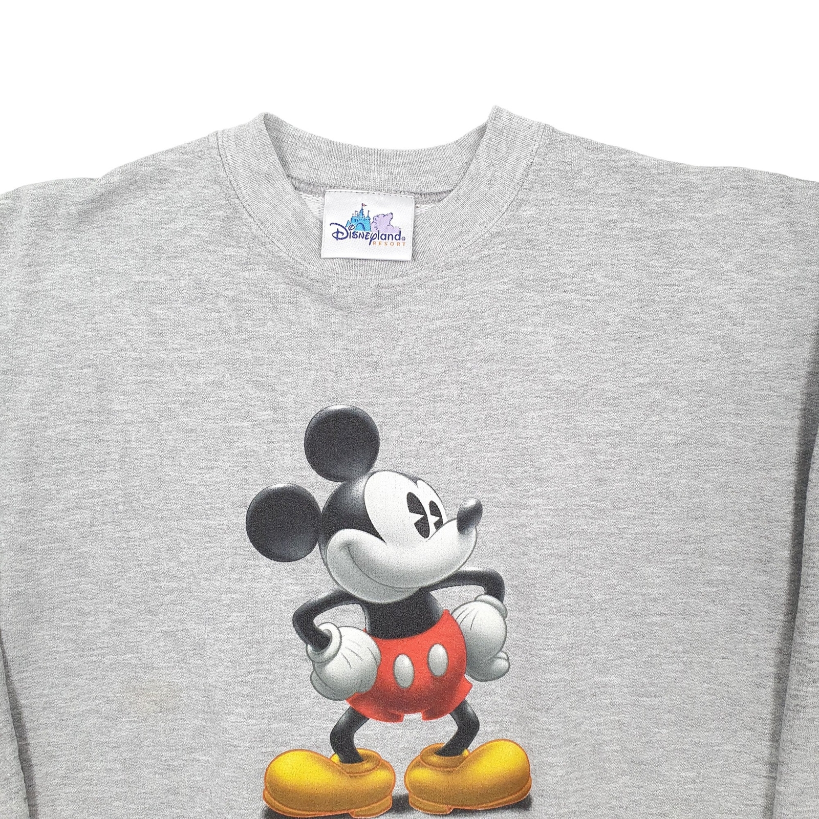 DISNEY Crewneck Mickey Mouse Cotton  &  Polyester Jumper Sweatshirt Mens S image 2