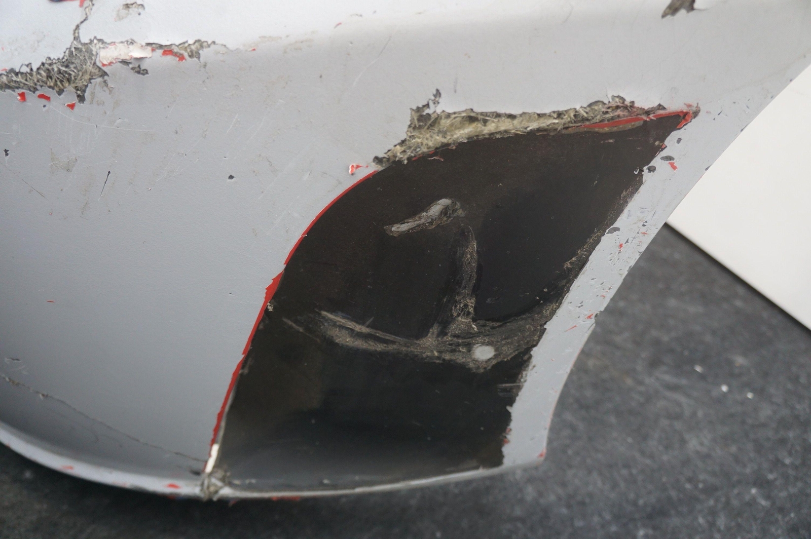 Front Bumper Cover Fiberglass OEM 69334910 Ferrari F430 Challenge 2006 *Note*