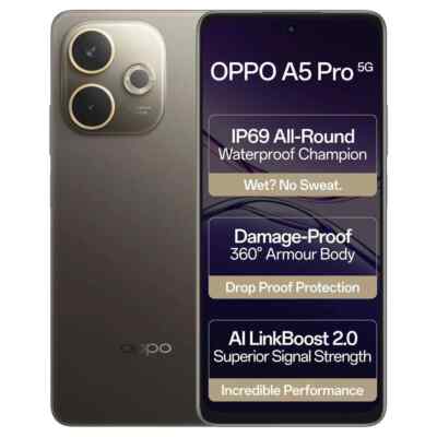 OPPO A5 Pro 5G (Brown 8GB RAM 128GB) Global Version “NO TARIFFS IN