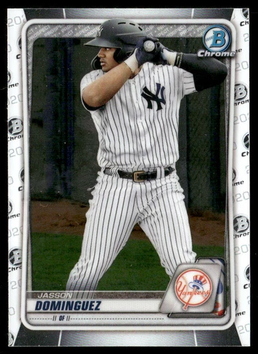 Jasson Dominguez 2020 Bowman Draft Chrome #BD-151 - New York Yankees