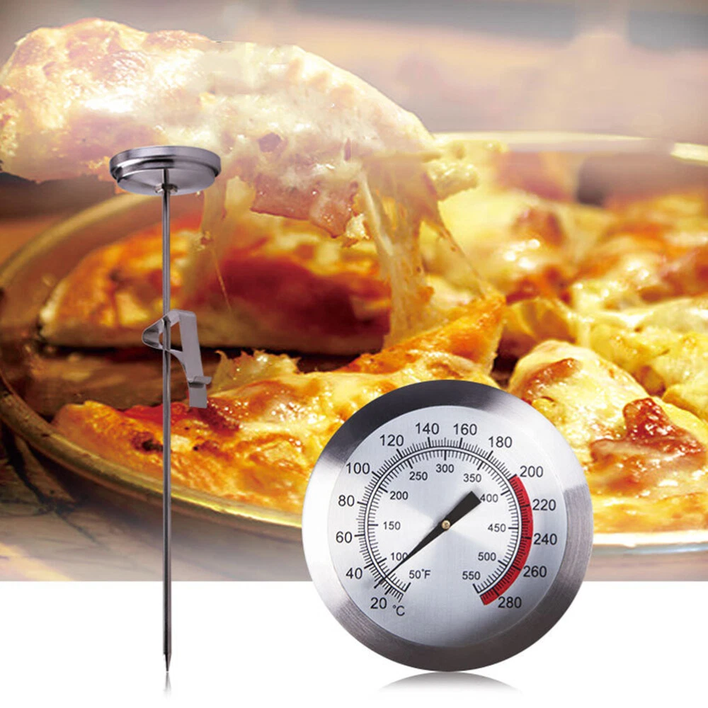 Meat Thermometer Digital with Probe Pointer Stainless Steel