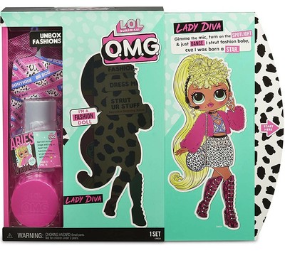 lol surprise lady diva fashion doll