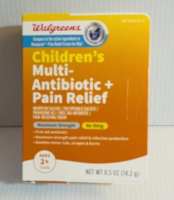 Walgreens Children s Multi-Antibiotic + Pain Relief