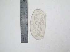 vtg 60s 70s Tattoo acetate stencil Pop Culture Tweety Bird v2 signed CAR1