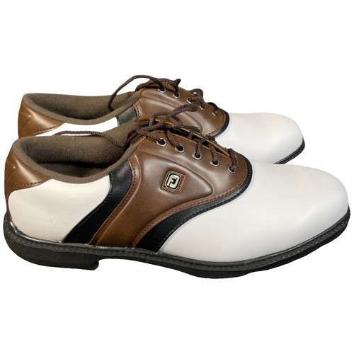 FootJoy Golf Shoes Men's 7.5 M Golf Sneakers Lace Up 58092 Leather