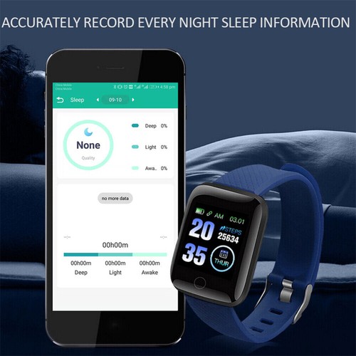 Sports Smart Watch Bracelet Heart Rate Blood Pressure Fitness Tracker - Picture 9 of 22