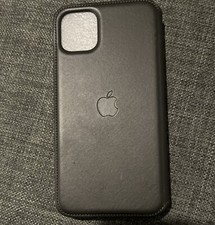 Apple LeatheriPhone 11 Pro Max Folio Case Cover Genuine Durable Retail - New 