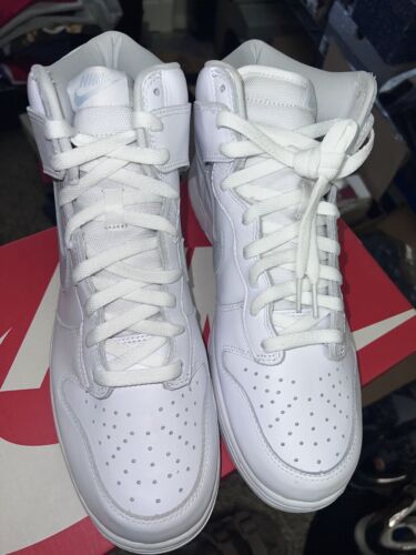 Nike Dunk High White Pure Platinum - Picture 2 of 5