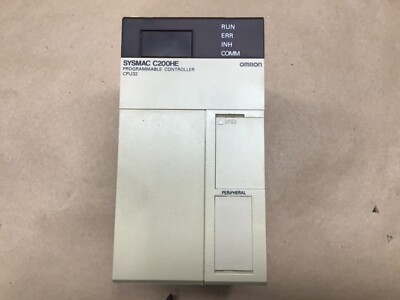 OMRON SYSMAC C200HE PROGRAMMABLE CONTROLLER C200HE-CPU32-E #4018G9AD