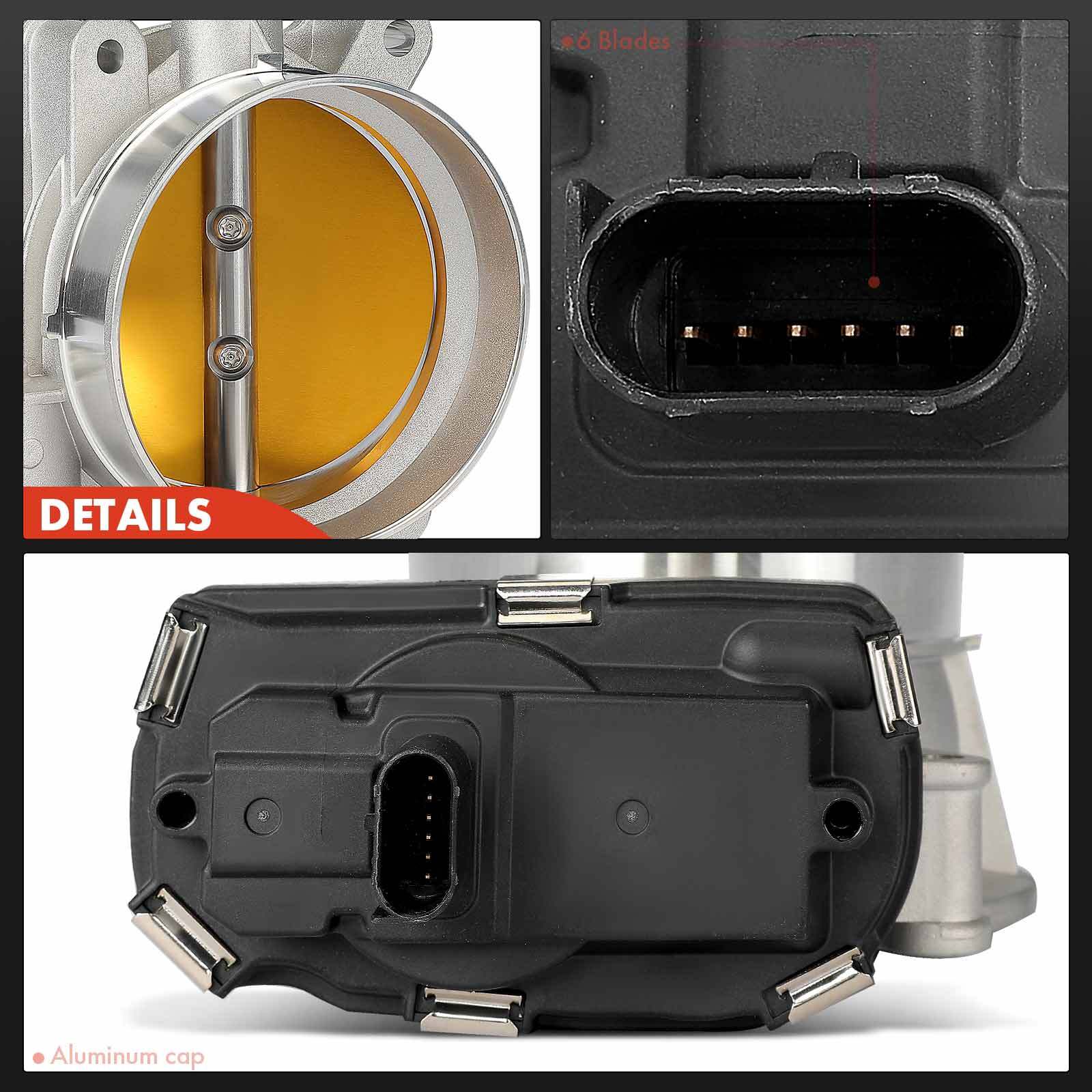 Throttle Body for Ford GT 2017 2018 2019 2020 2021 Mustang 2015-2020 3.5L 5.2L