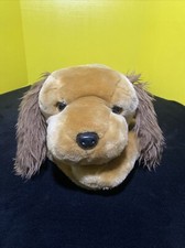 E J Classic Plush Dog Cocker Spaniel Puppy 32"L Floppy Realistic Brown Toy Pet