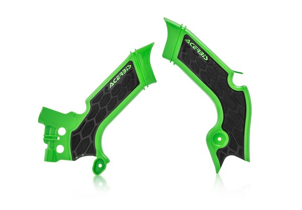 Acerbis X-Grip Rahmenprotektoren GrüN Schwarz FüR Kawasaki KX 250 2021-2024-image