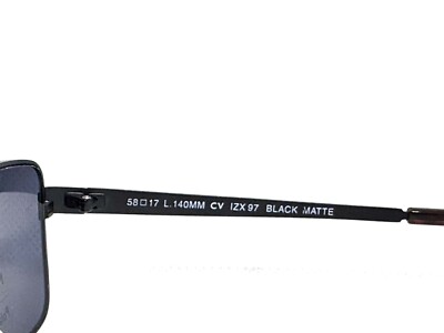 IZOD PERFORMX-97 MATTE BLACK POLARIZED UV PROTECTION  display picture 1