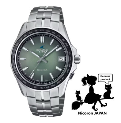 CASIO OCEANUS Herrenuhren OCW-S400RA-3AJF Schwarz Manta S7000 Hergestellt in ...