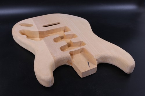 New Electric Guitar Body Replacement basswood Guitar Parts DIY ST Bolt On Heel - Picture 3 of 10