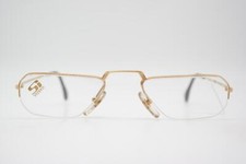 Vintage Brille Stepper SI 603 Gold Halbrand Brillengestell eyeglasses