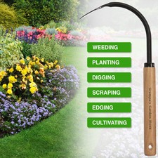 Grampa's Garden Hook - Weed Puller Tool & Gardening Hand Cultivator - Versatile - Image 5