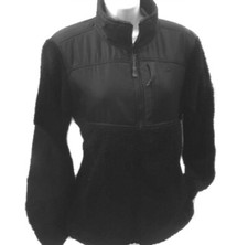 Snozu Black Fleece Full Zip Layer Jacket Pockets
