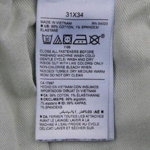 Mens 2020 Old Navy Jeans Athletic Taper Built In Tough Flex Sz 31x34 (Msr 31x31) - Picture 4 of 7