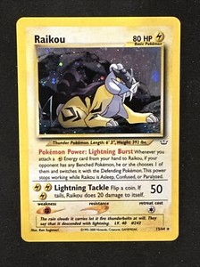 Raikou 2001 Neo Revelation #13/64 Holo Price Guide - Sports Raikou 2001 Neo Revelation #13/64 Holo Price Guide - Sports
