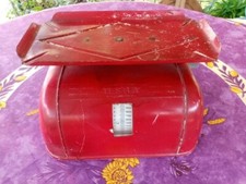 Balance de Ménage ancienne Rouge Testut 5 kgs Modèle Breveté SGDG Paris Vintage