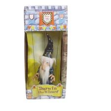 Wizard Marionette 1999 Darwin The Wizard Marionette Puppet Bozart Toys NIB Oates