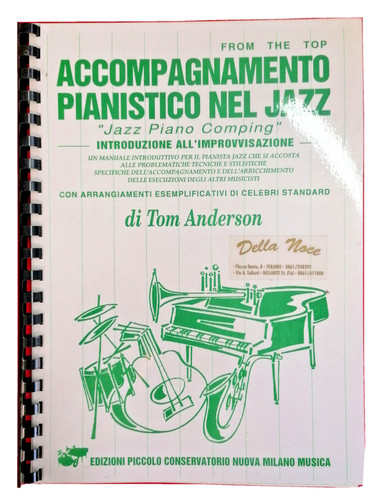 Piano Accompaniment in Jazz Technical Method Improvisation Piano