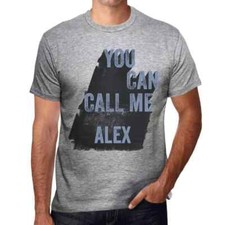 Men's Graphic T-Shirt You Can Call Me Alex Eco-Friendly Limited Edition