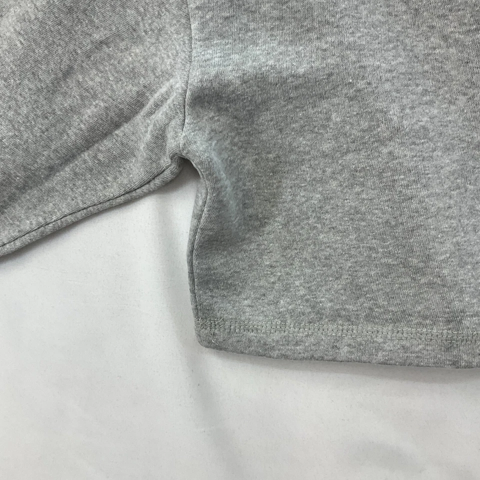 Moletom Vintage Havana Manga Longa Feminino Tamanho M 10-12 Junior Cinza - Imagem 3 de 4