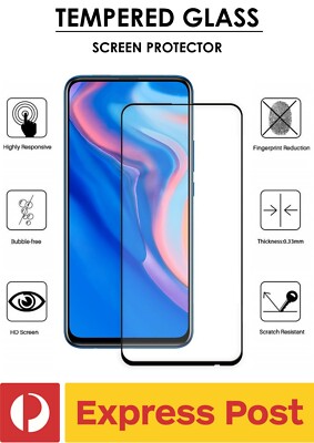 Huawei Y9s Tempered Glass Screen Protector Full Glue / Cover 10D Tough & Thin