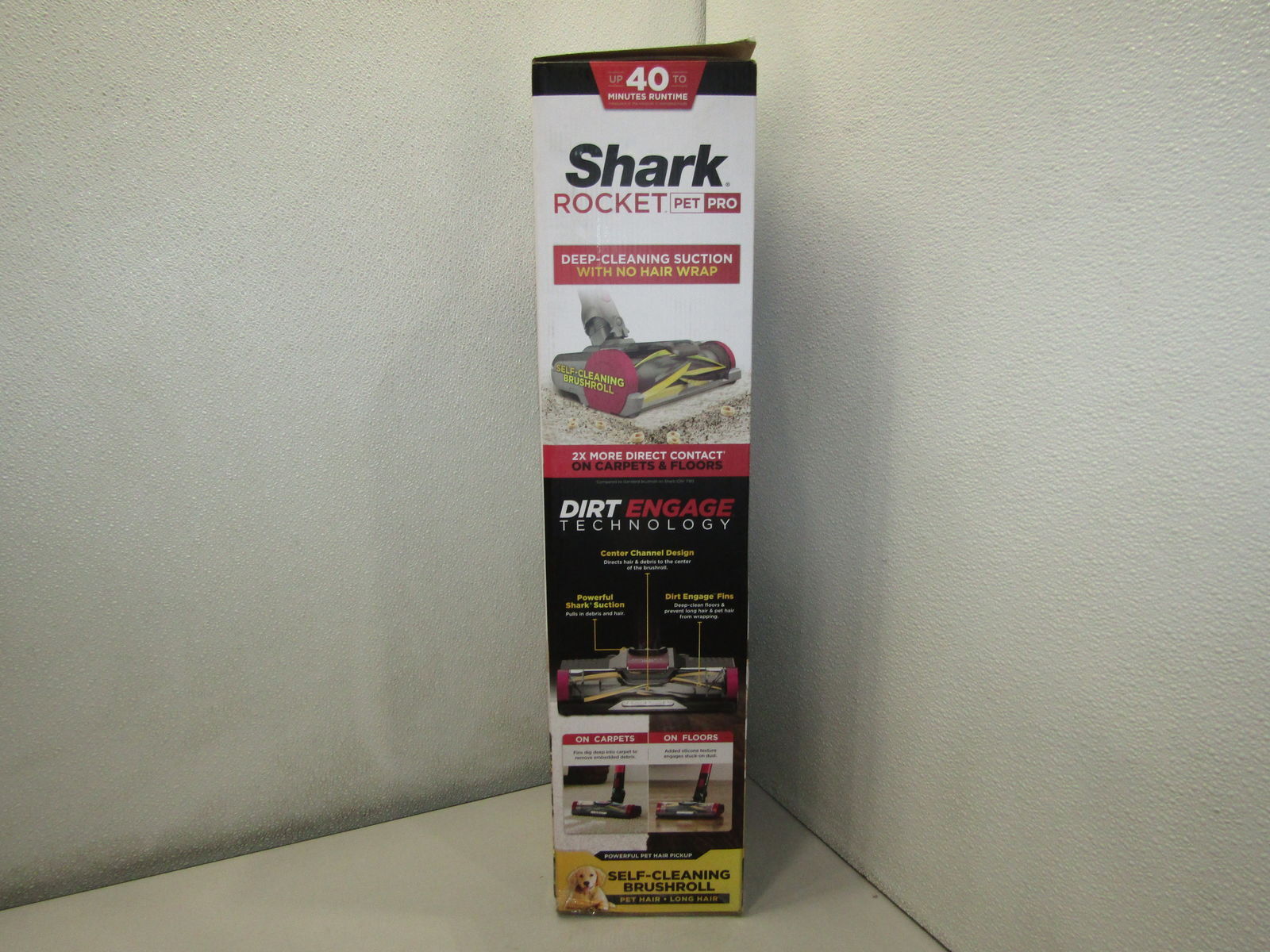 Shark IZ163H Rocket Pet Pro Stick Vacuum in Raspberry eBay