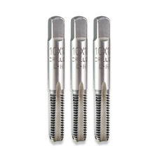 10MM LEFT HAND TAPS M10 X 1.5 TAP SET 10MM X 1.5 SET OF THREE RDGTOOLS